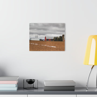 U R There Photography Ormes Road Old Grey Rustic Farmhouse Acrylic Wall Print