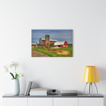U R There Photography Marlette Red IV Rustic Farmhouse Acrylic Wall Print