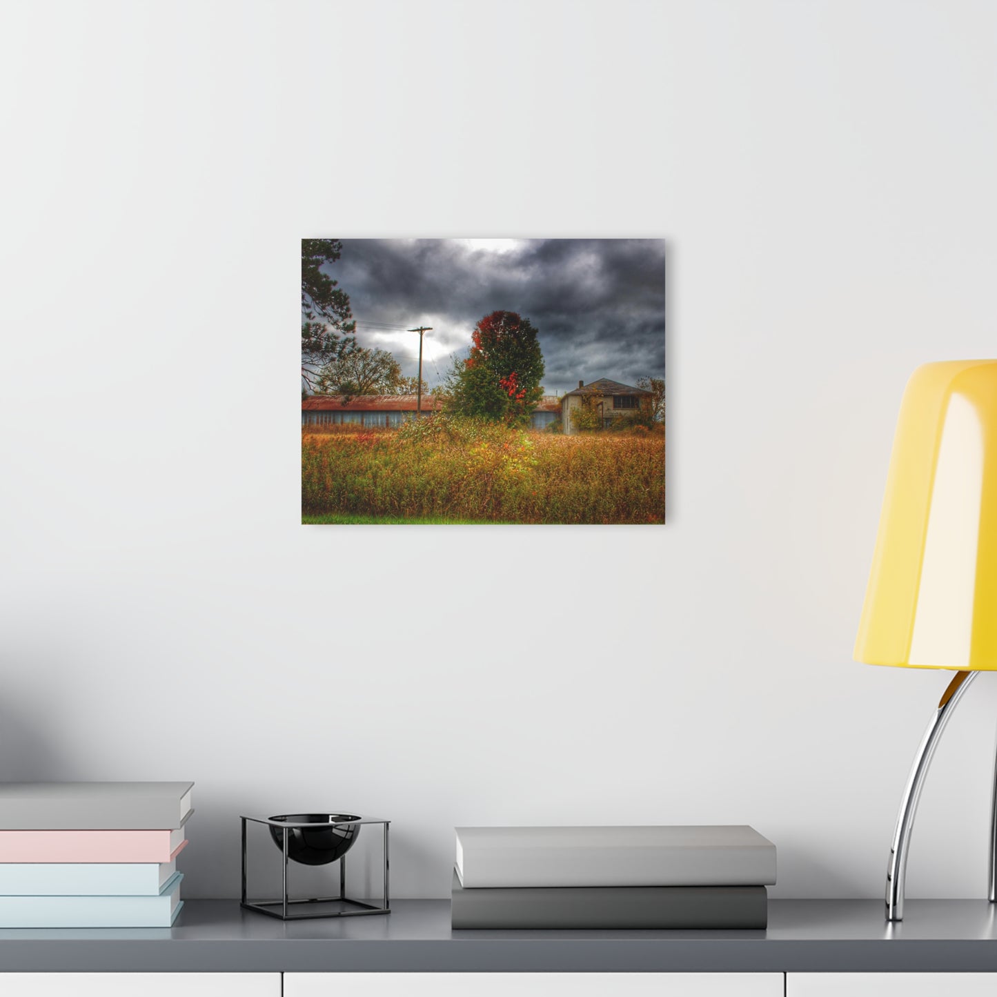 U R There Photography Farnsworth Forgotten Rustic Farmhouse Acrylic Wall Print
