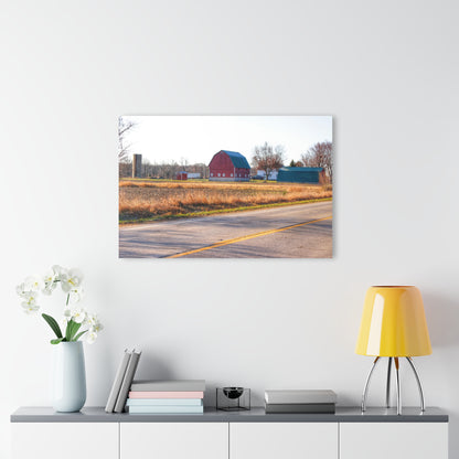 U R There Photography Baldwin Barn Brothers II Rustic Farmhouse Acrylic Wall Print
