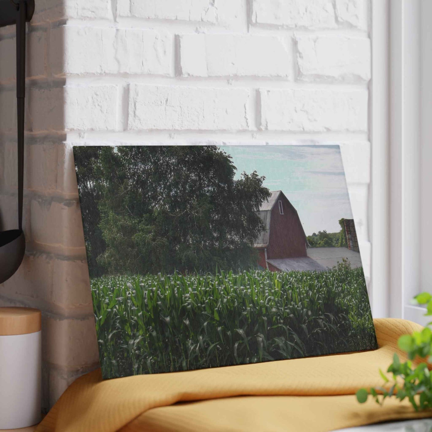 Rustic Farmhouse Cutting Board| Piersonville Road Red