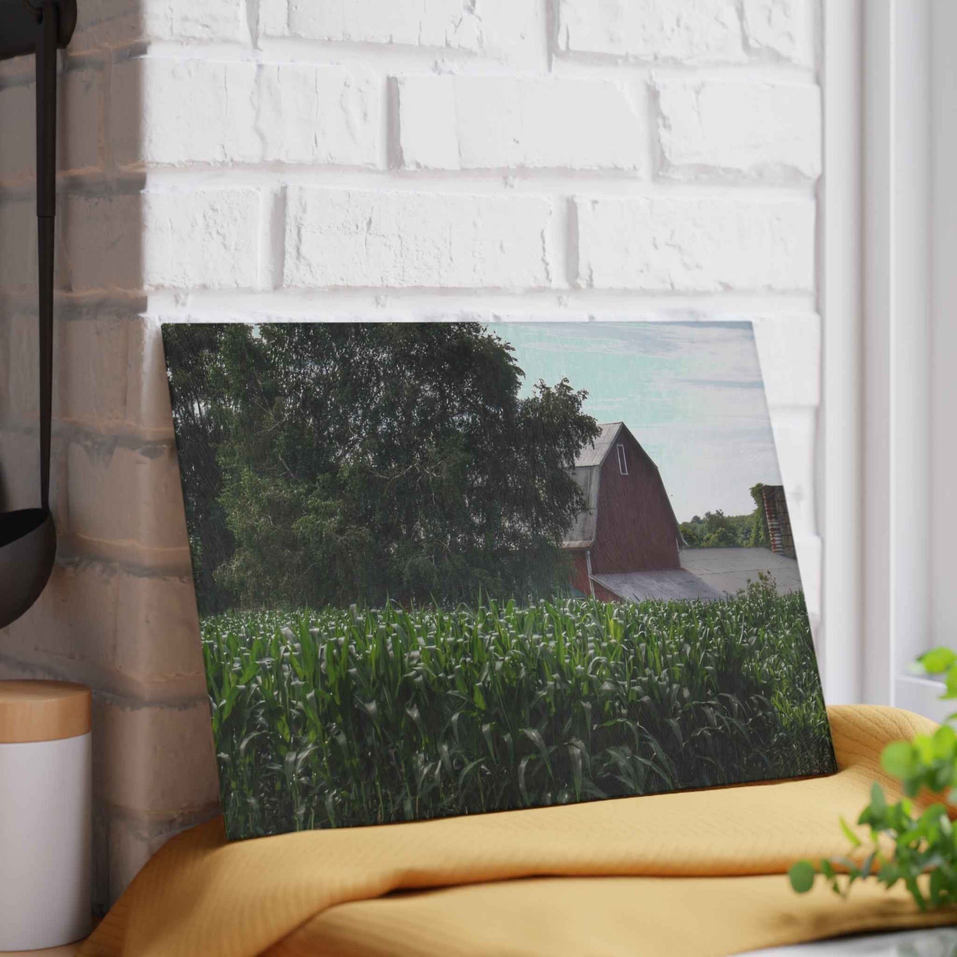 Rustic Farmhouse Cutting Board| Piersonville Road Red