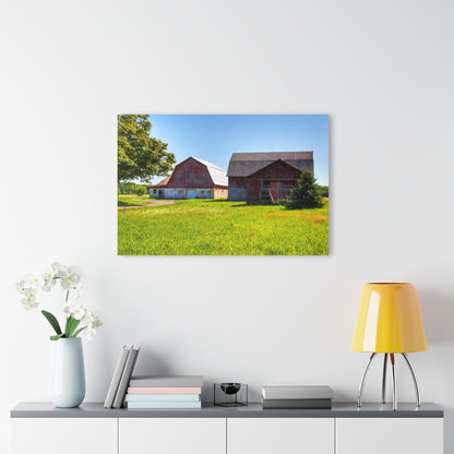 U R There Photography Atwell Road Trio Rustic Farmhouse Acrylic Wall Print