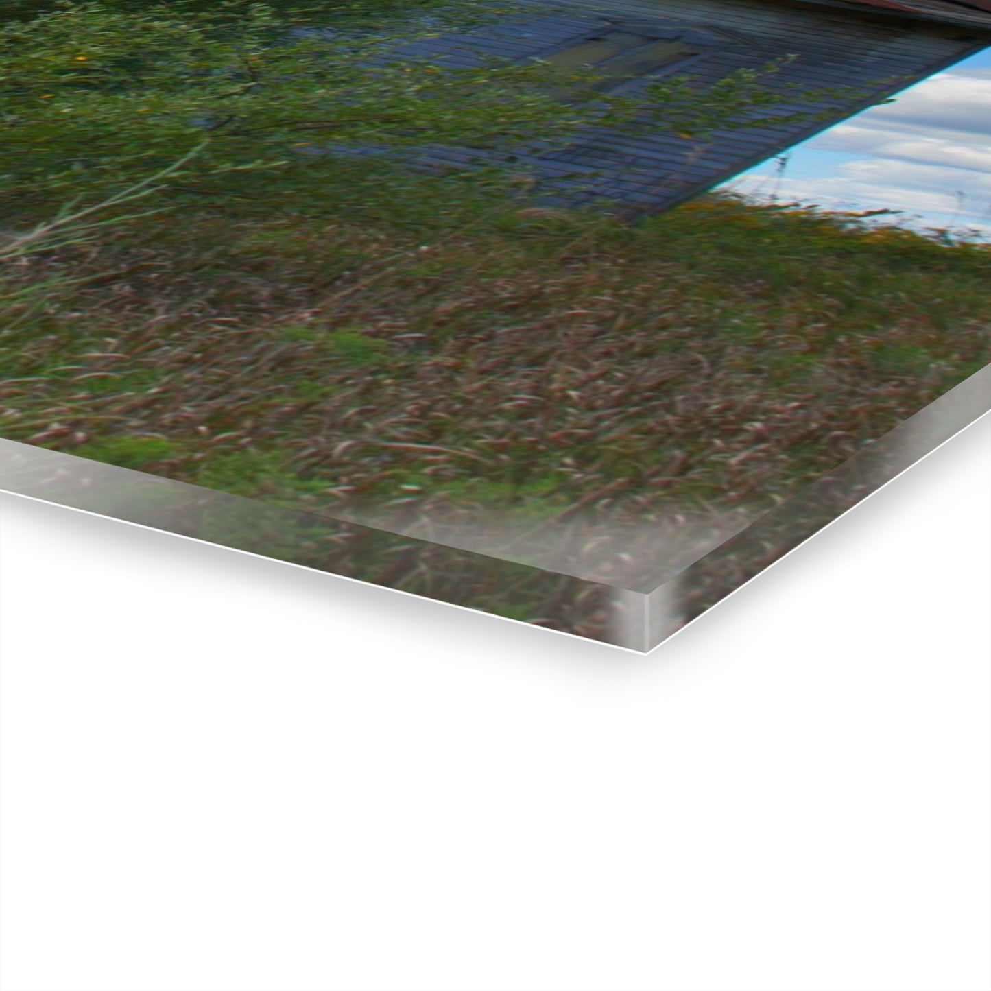 U R There Photography Mound Road Schoolhouse Rustic Farmhouse Acrylic Wall Print