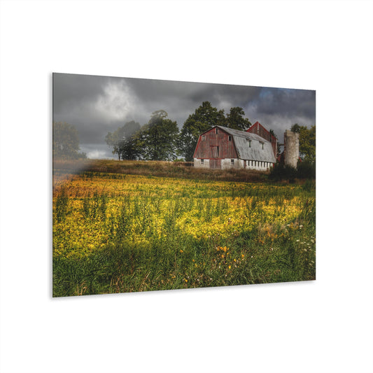U R There Photography Remnants Rustic Farmhouse Acrylic Wall Print