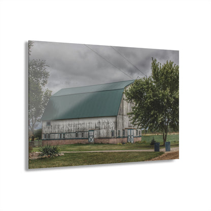 U R There Photography Bristol Road White II Rustic Farmhouse Acrylic Wall Print