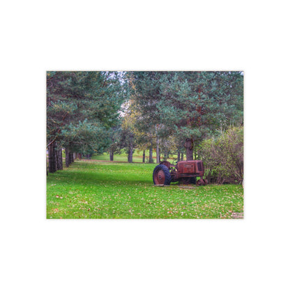 U R There Photography Casey Road Yard Art I Rustic Farmhouse Decorative Ceramic Tile