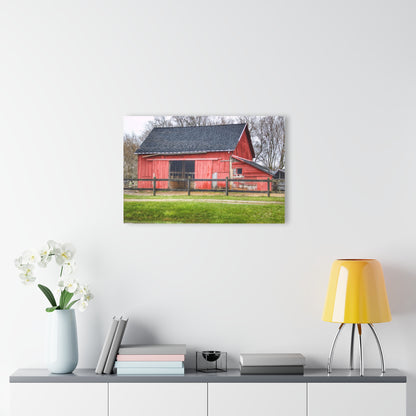 U R There Photography M-21 Roadside Stable II Rustic Farmhouse Acrylic Wall Print