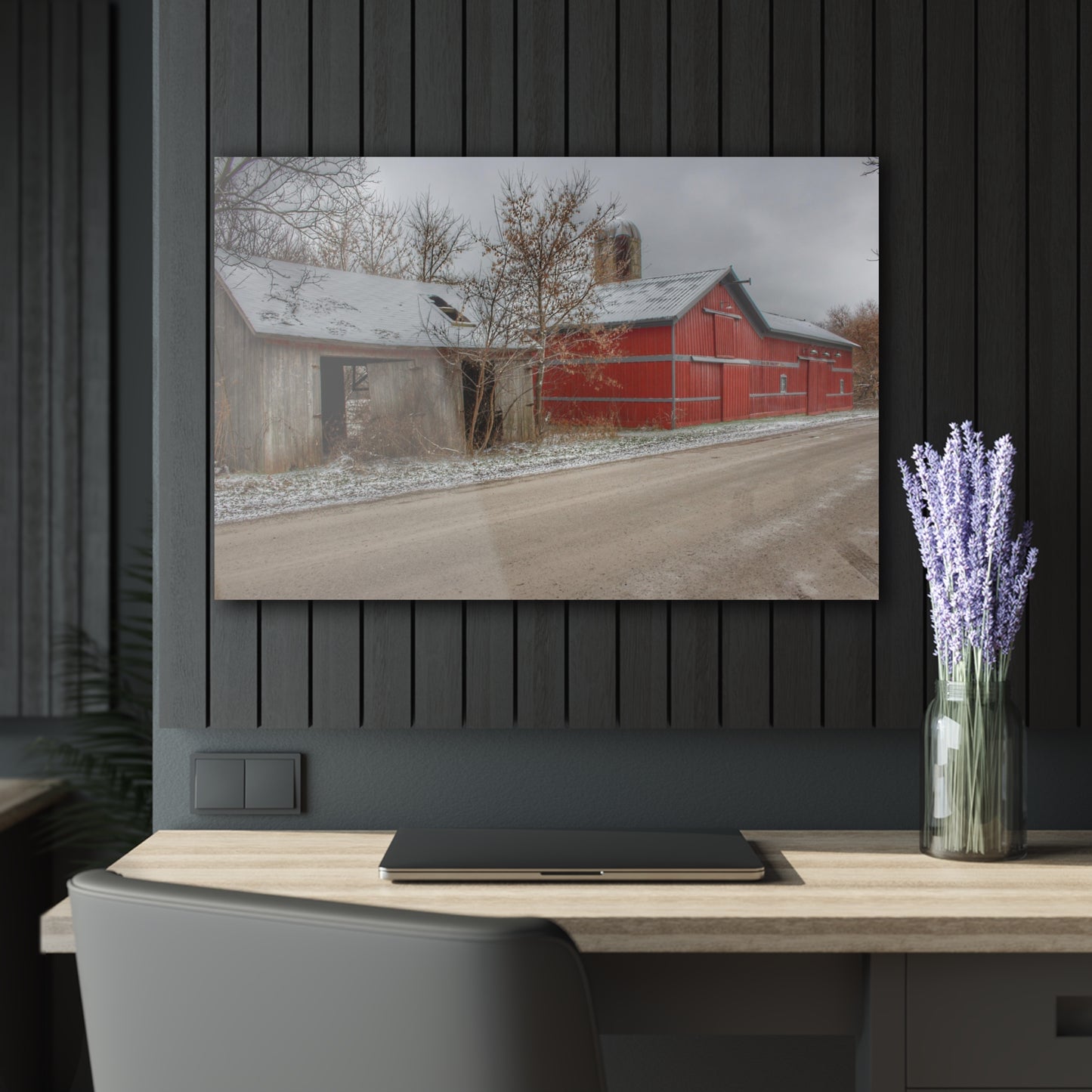 U R There Photography Bordman Roadside Buddies I Rustic Farmhouse Acrylic Wall Print