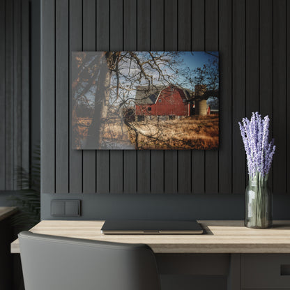U R There Photography Greenwood Road Hidden Rustic Farmhouse Acrylic Wall Print