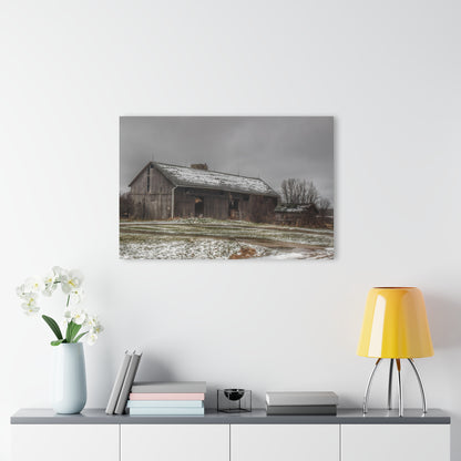 Wilder Road Grey in Spring Rustic Farmhouse Acrylic Wall Print