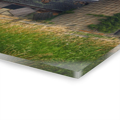 U R There Photography Millington Forgotten Grey Rustic Farmhouse Acrylic Wall Print