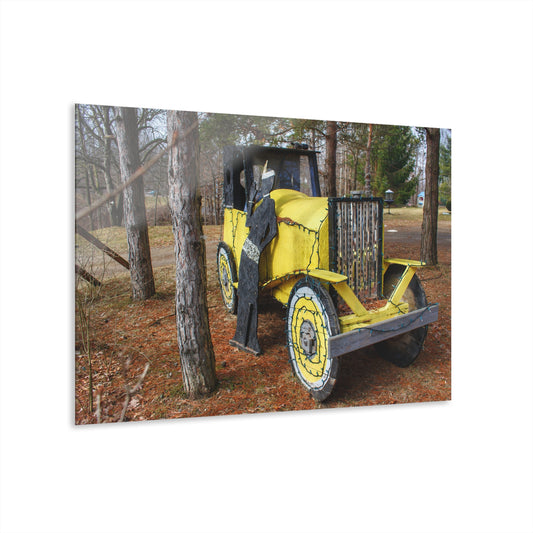 U R There Photography Hickory Place Yard Art II Rustic Farmhouse Acrylic Wall Print