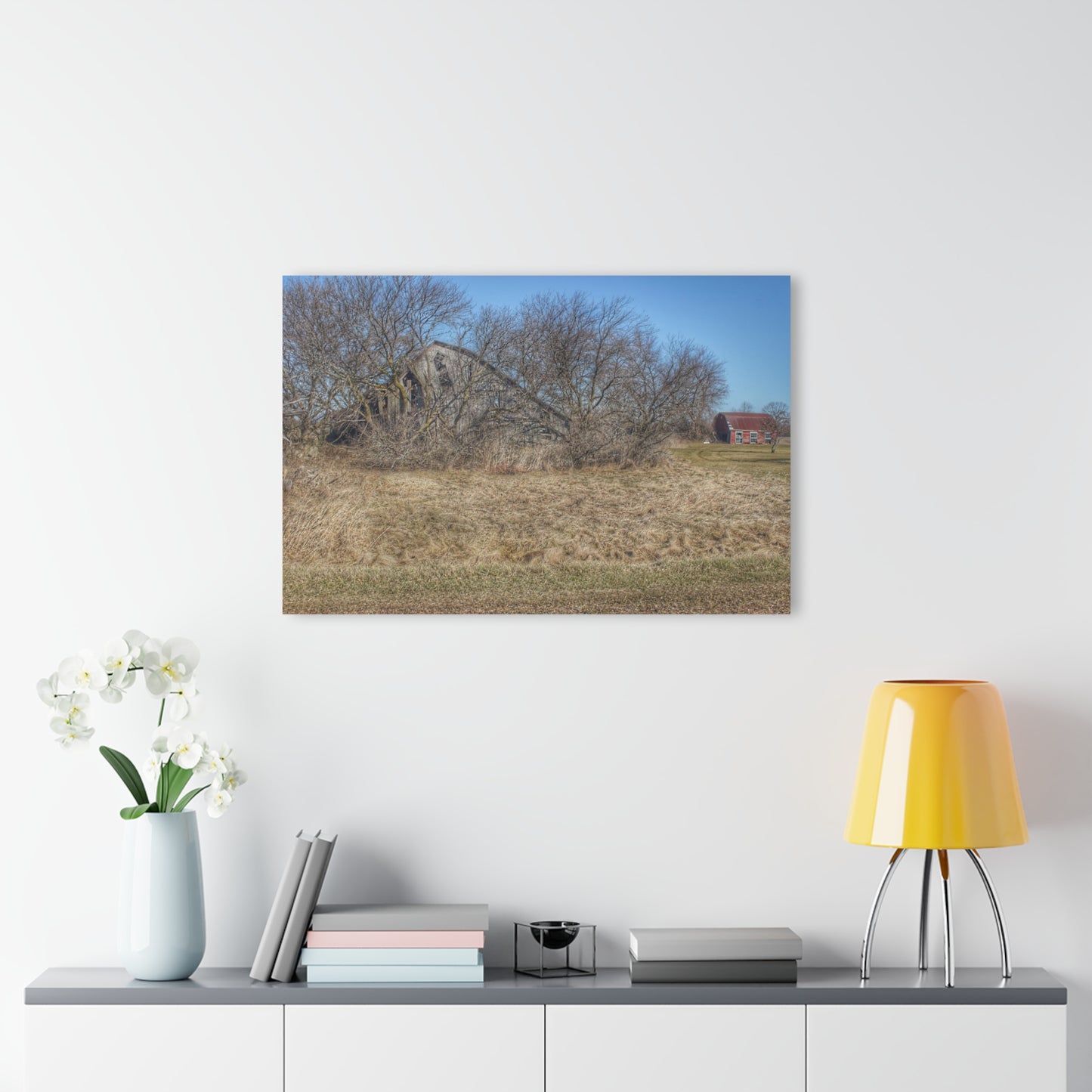 U R There Photography Fargo Road Forgotten Rustic Farmhouse Acrylic Wall Print