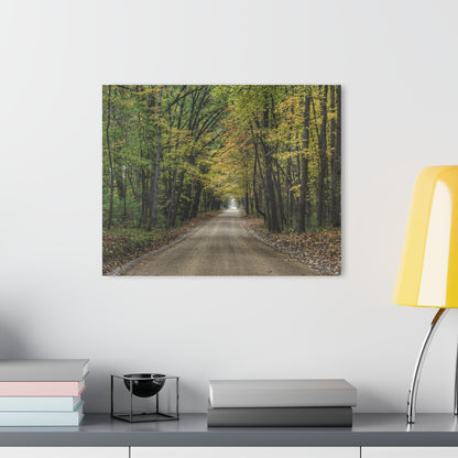 U R There Photography Country Roads in Dryden IV Rustic Farmhouse Acrylic Wall Print