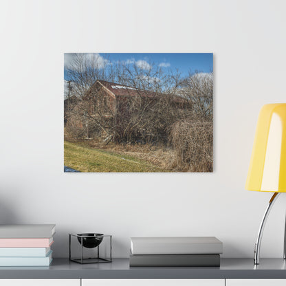 U R There Photography Buried Burnside Greys I Rustic Farmhouse Acrylic Wall Print