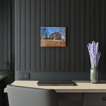 U R There Photography M-24 Barn at the Bend I Rustic Farmhouse Acrylic Wall Print