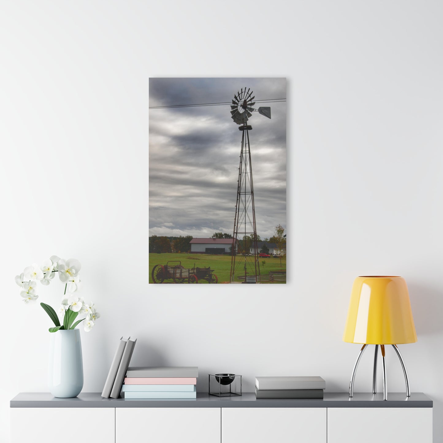 Barn Boutique Modern Farmhouse Acrylic Wall Print| Valentine Road Windmill