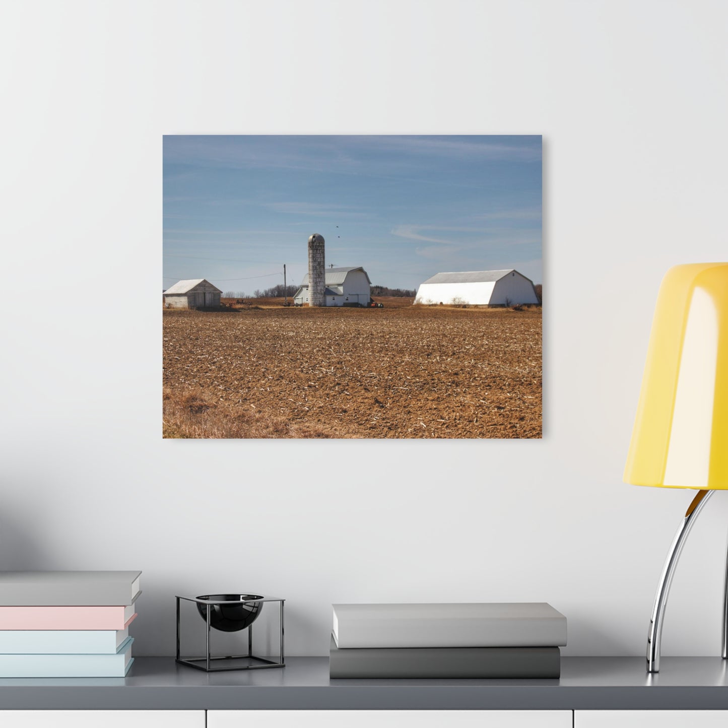 U R There Photography Colling Whites Rustic Farmhouse Acrylic Wall Print