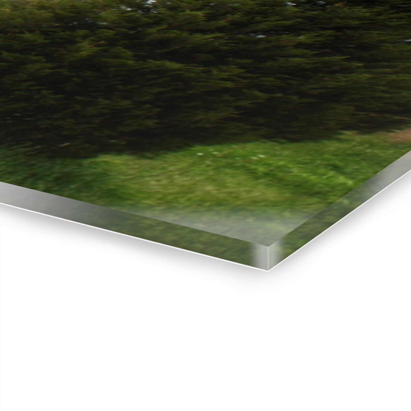 U R There Photography Higgins Road Greys Beyond the Greens Rustic Farmhouse Acrylic Wall Print