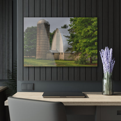 U R There Photography Carpenter Road White I Rustic Farmhouse Acrylic Wall Print