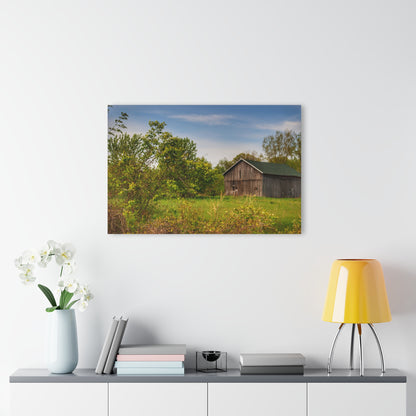 U R There Photography North Branch Little Grey Rustic Farmhouse Acrylic Wall Print