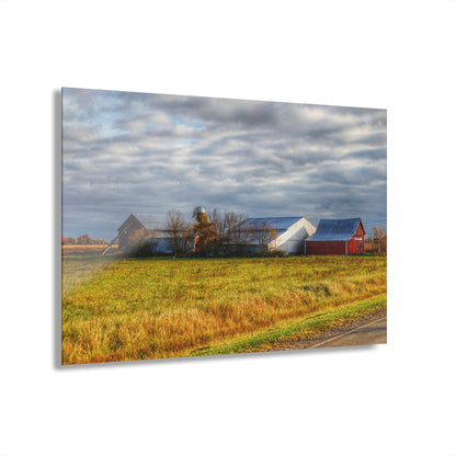 U R There Photography Marlette Road Farm I Rustic Farmhouse Acrylic Wall Print