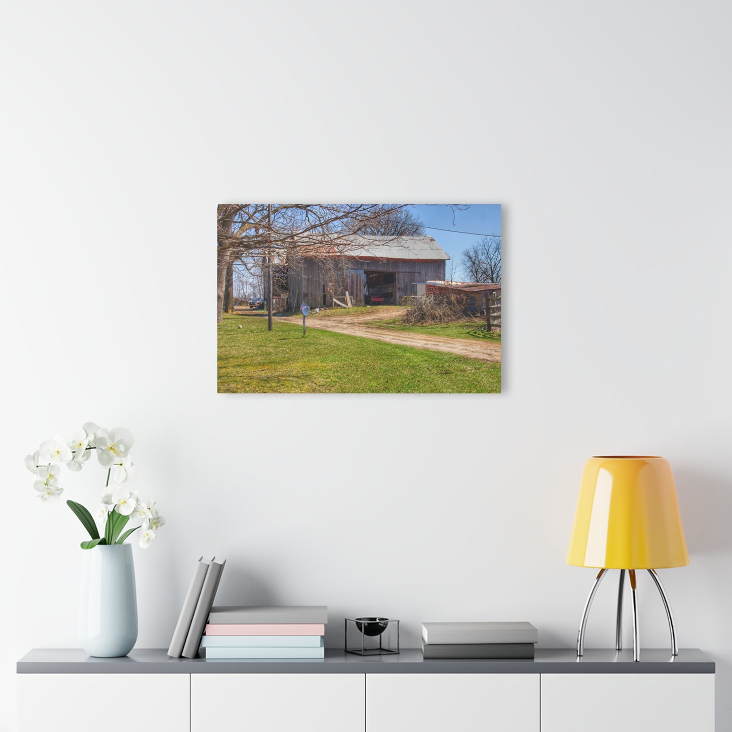 U R There Photography Lee Hill Greys Rustic Farmhouse Acrylic Wall Print