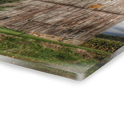 U R There Photography North Irish Red III Rustic Farmhouse Acrylic Wall Print