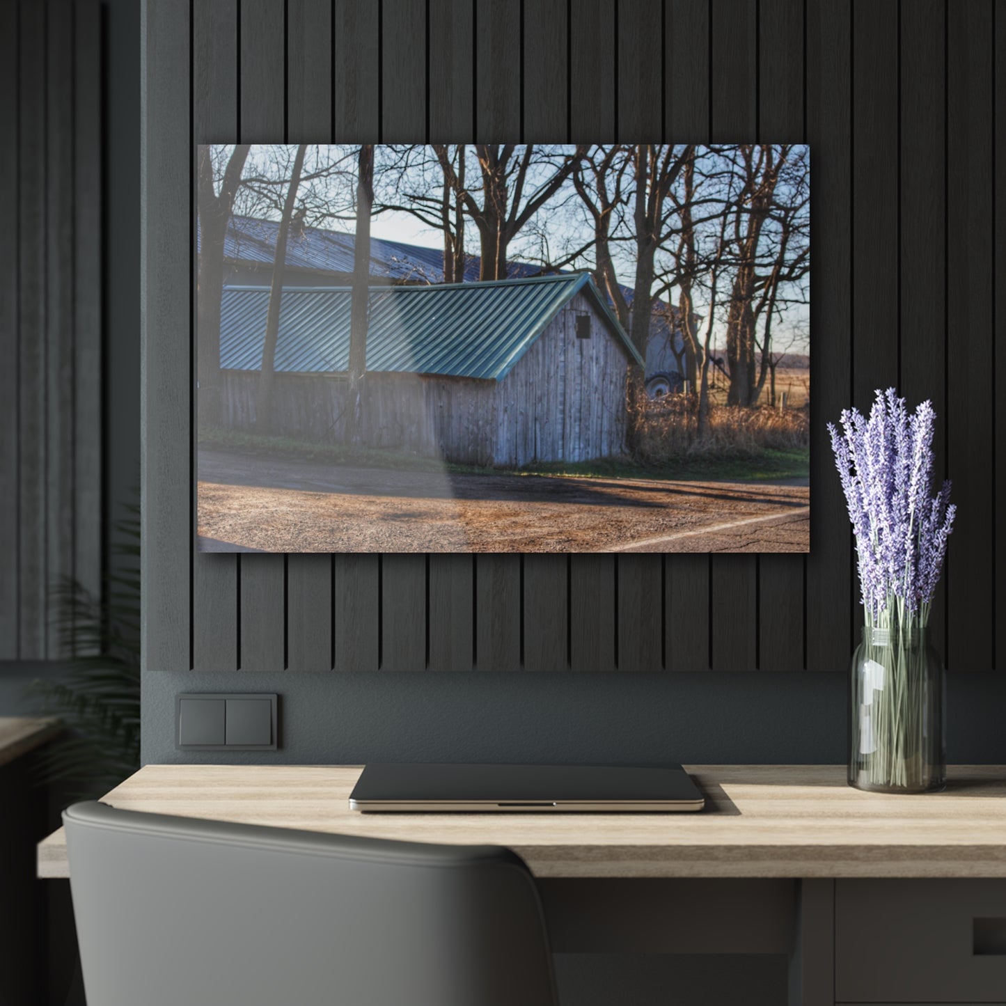 U R There Photography Baldwin Roadside Shack Rustic Farmhouse Acrylic Wall Print