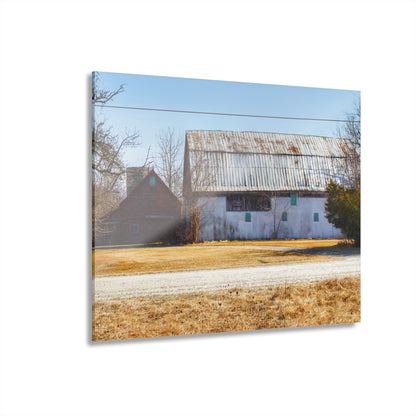 U R There Photography Indian Trail Rusted Reds II Rustic Farmhouse Acrylic Wall Print