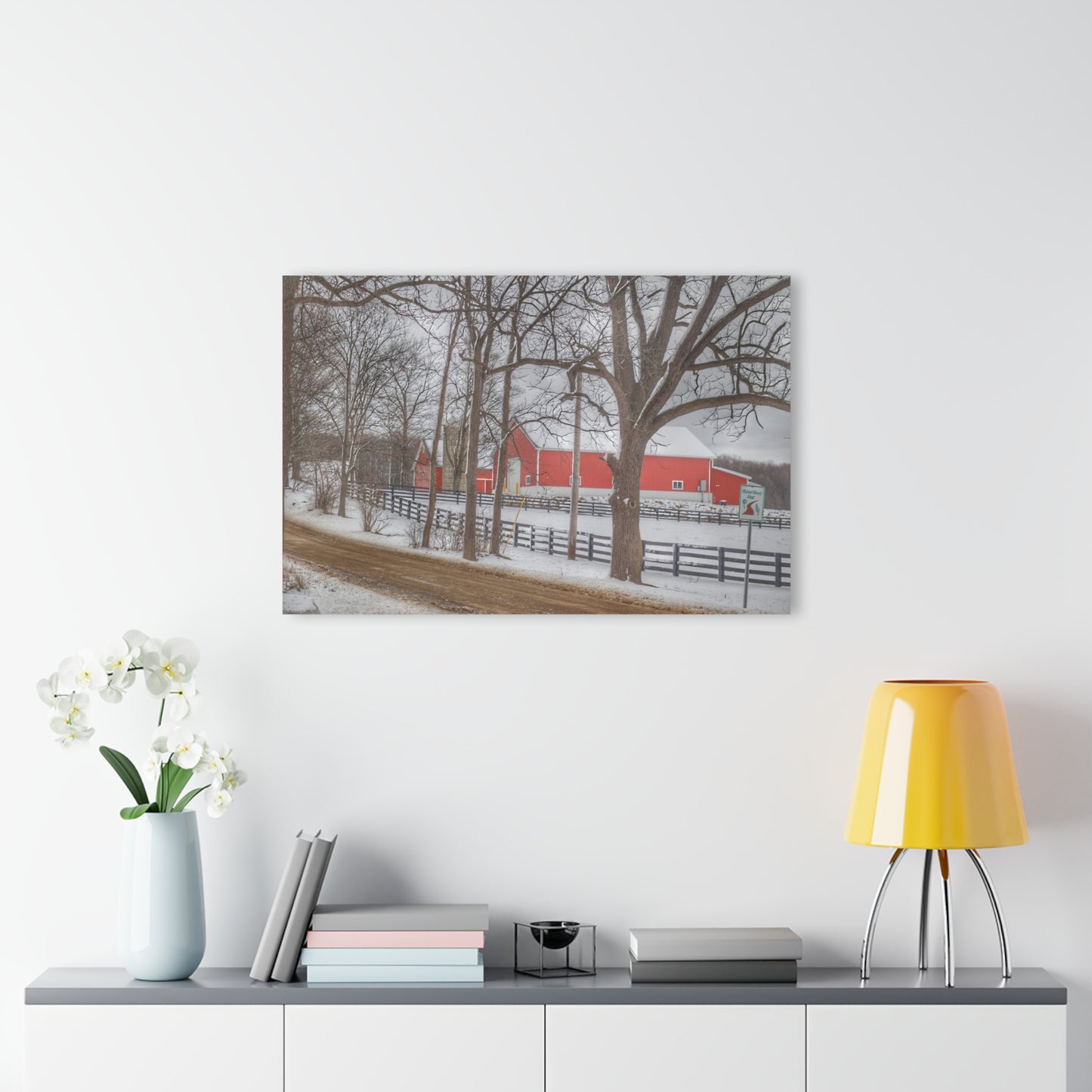 U R There Photography Barns of Barber Road I Rustic Farmhouse Acrylic Wall Print