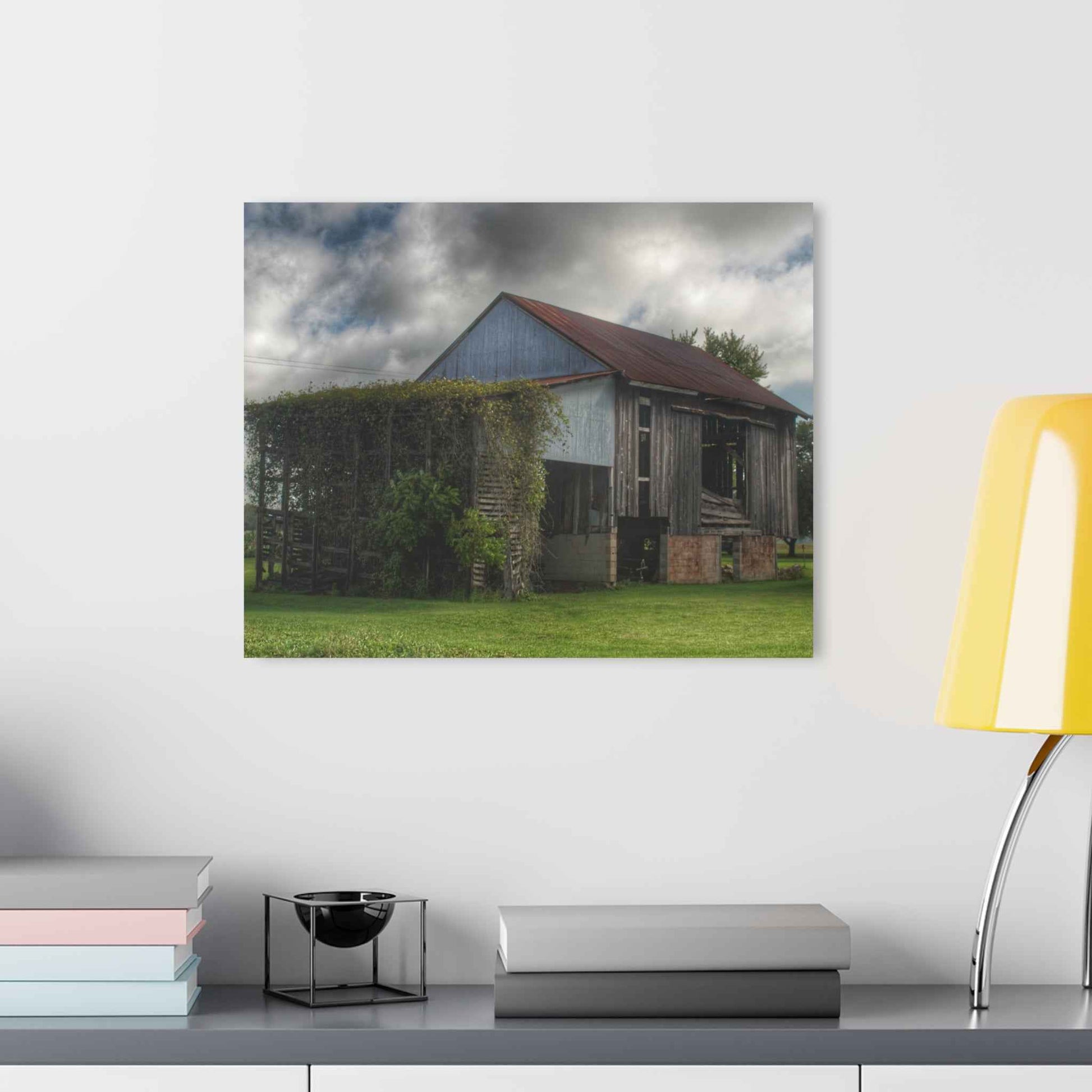 U R There Photography Pergola Barn Rustic Farmhouse Acrylic Wall Print