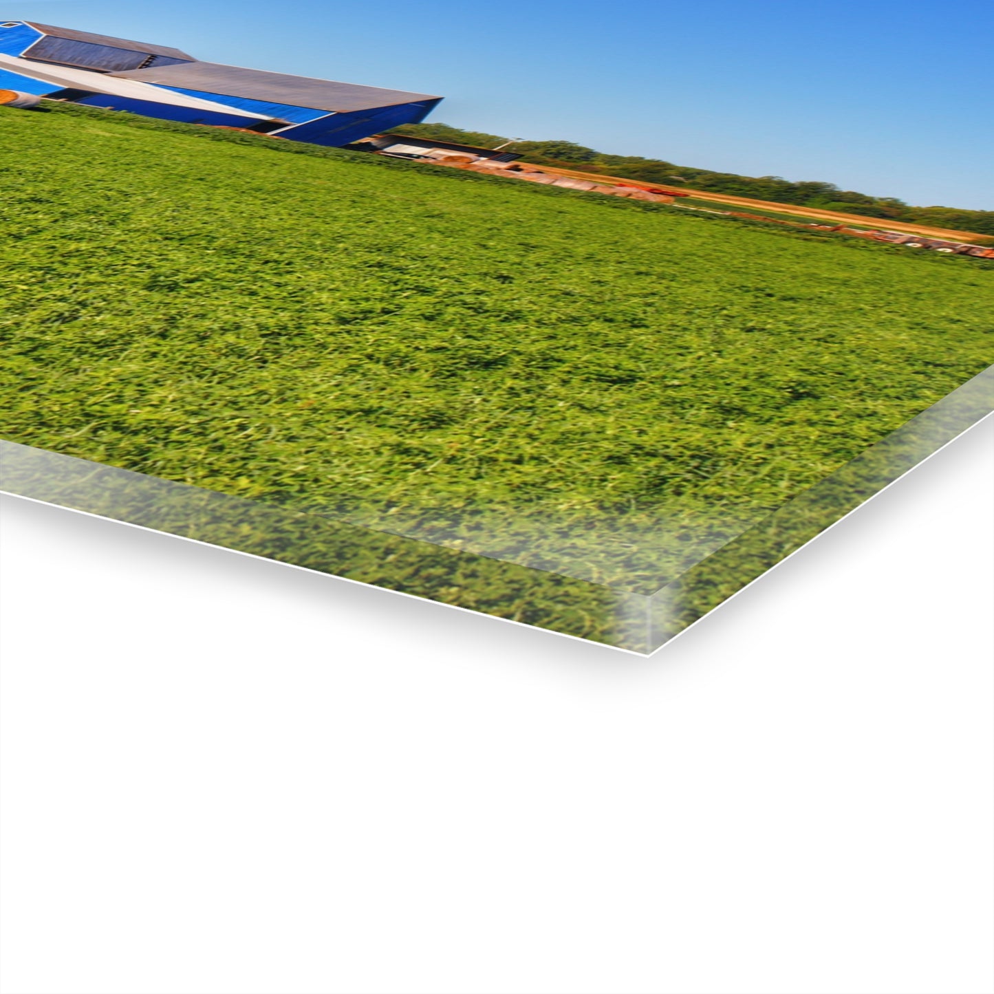 U R There Photography Kidder Road Blues II Rustic Farmhouse Acrylic Wall Print