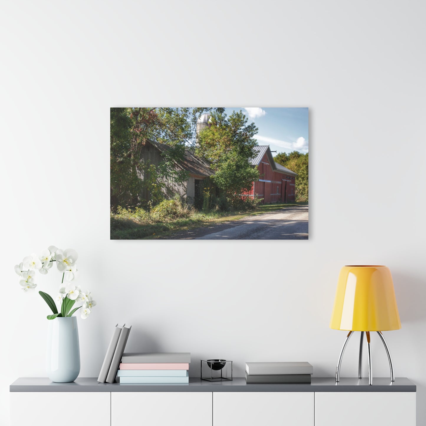 U R There Photography Bordman Roadside Buddies II Rustic Farmhouse Acrylic Wall Print