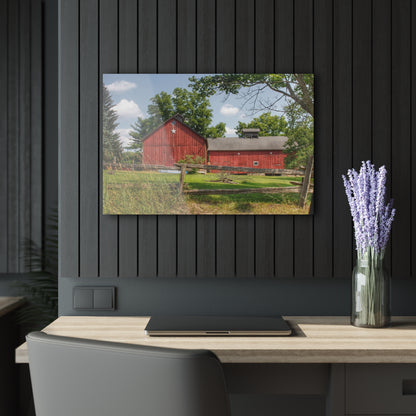 U R There Photography Hollow Corners Star Barn Rustic Farmhouse Acrylic Wall Print