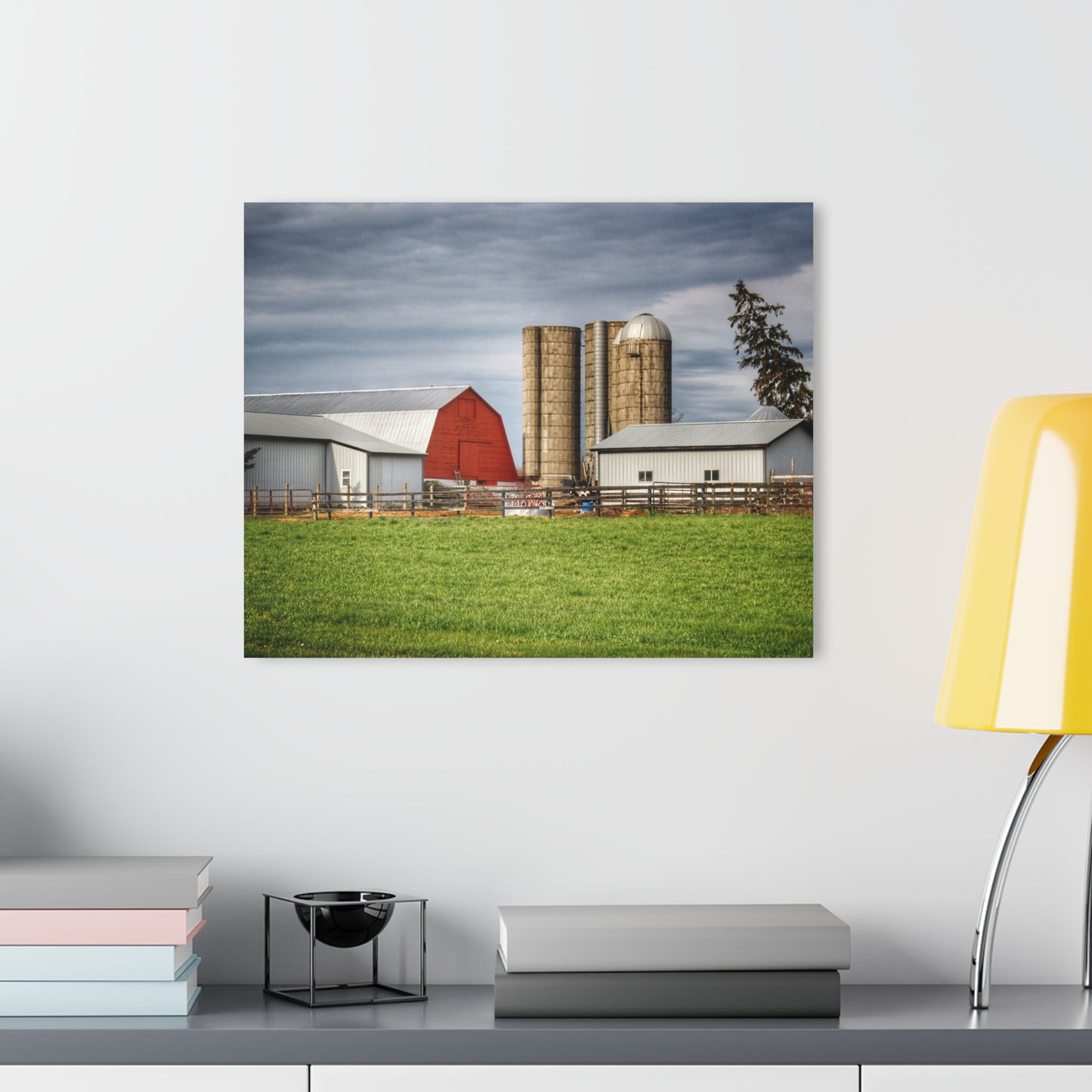 U R There Photography M-24 Farm Rustic Farmhouse Acrylic Wall Print