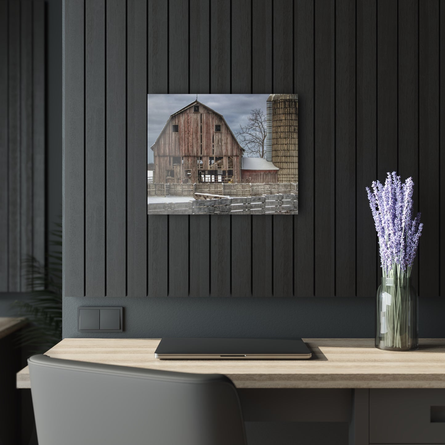 U R There Photography Old Marathon Rustic Farmhouse Acrylic Wall Print