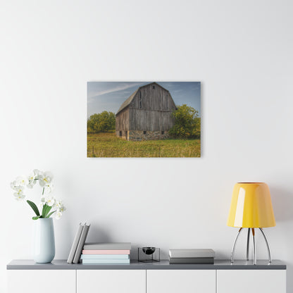 U R There Photography Cat Lake Grey II Rustic Farmhouse Acrylic Wall Print