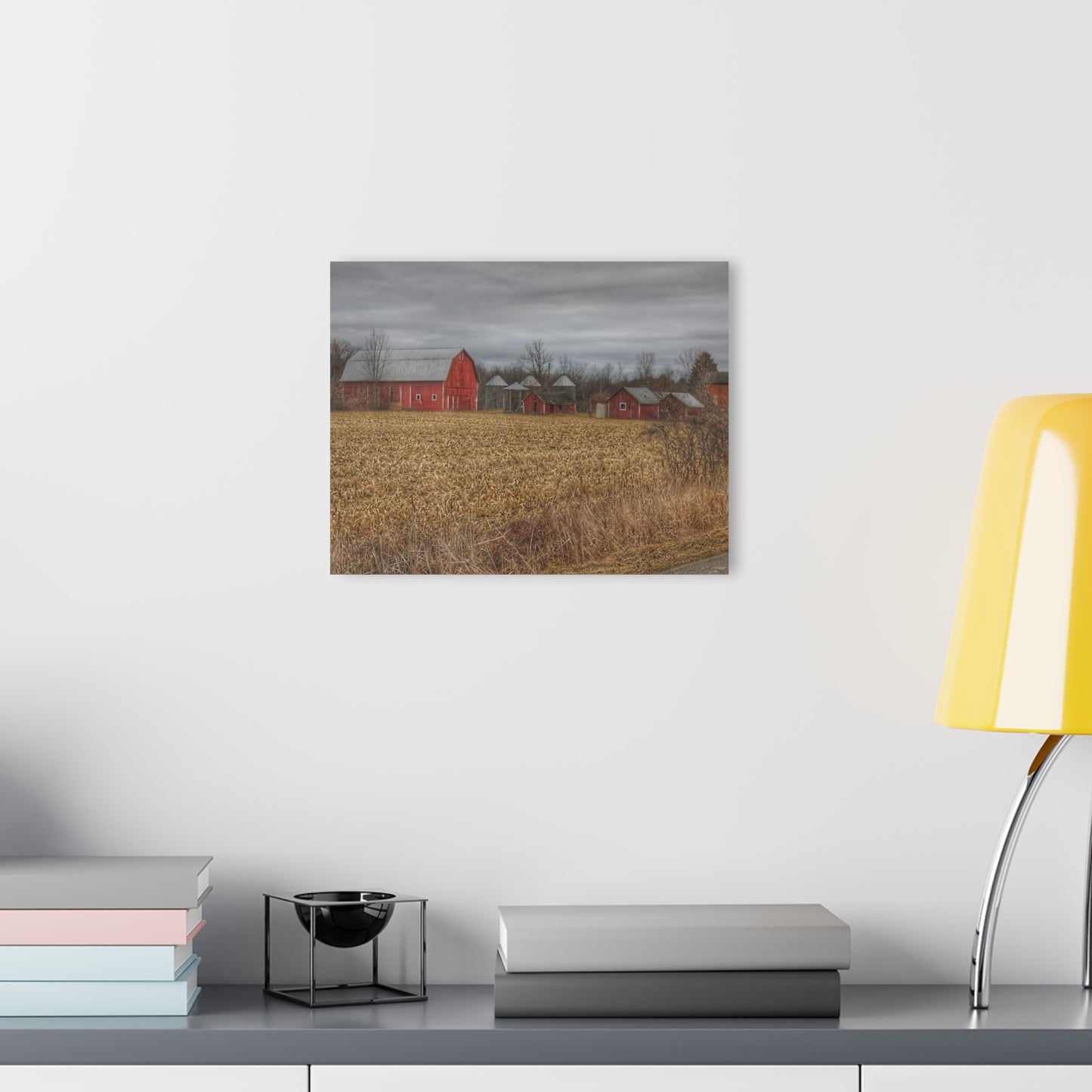 U R There Photography Barnes of Arbela II Rustic Farmhouse Acrylic Wall Print