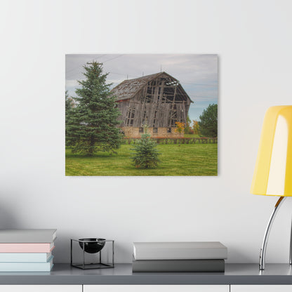U R There Photography Rich Road Falling Grey I Rustic Farmhouse Acrylic Wall Print