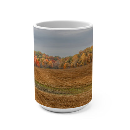 Rustic Farmhouse Coffee Mug featuring Colors of Fall on Lippencott
