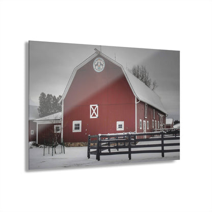 U R There Photography Barns of Barber Road III Rustic Farmhouse Acrylic Wall Print