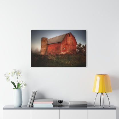 U R There Photography Columbiaville Red II Rustic Farmhouse Acrylic Wall Print