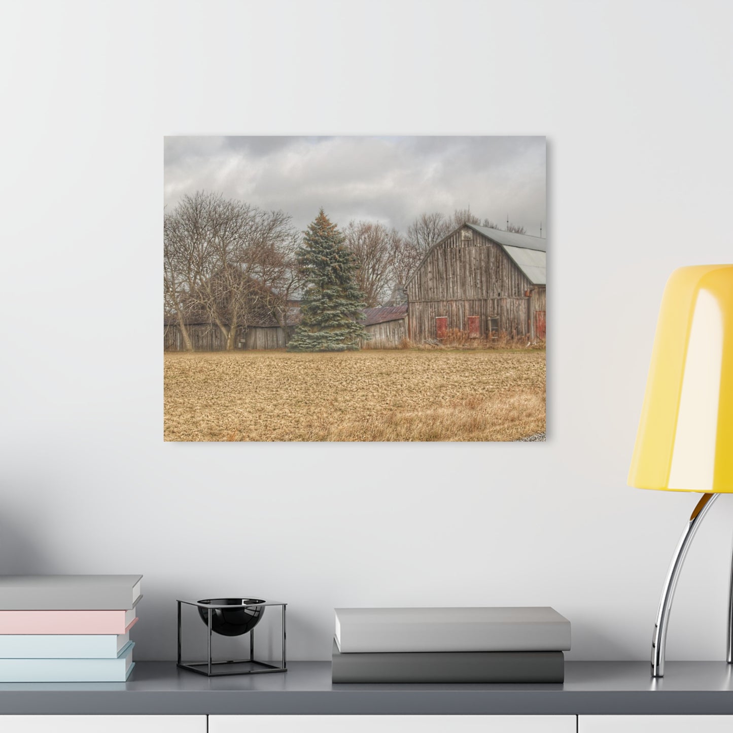 U R There Photography Frankenmuth Flint Street Farm Rustic Farmhouse Acrylic Wall Print