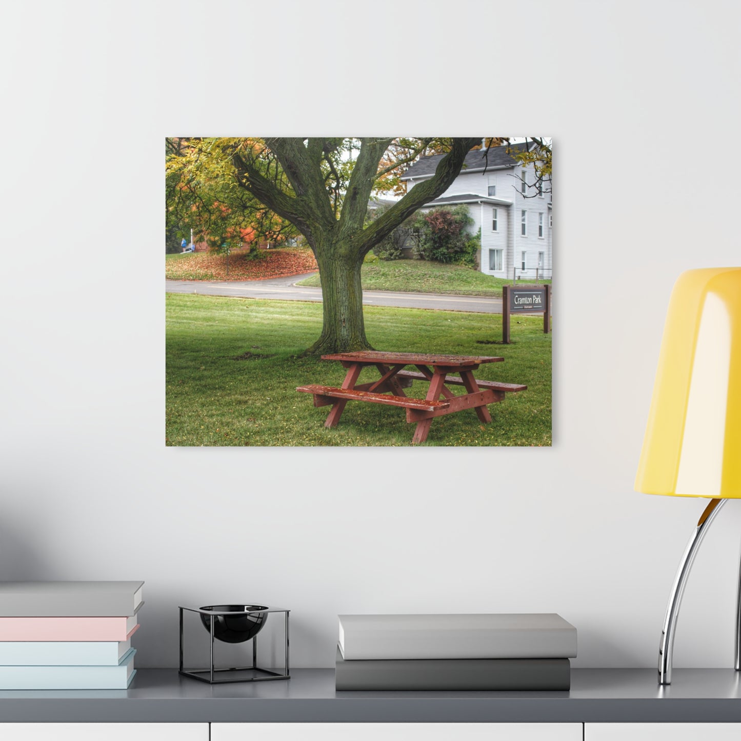 U R There Photography Picnic in the Park Rustic Farmhouse Acrylic Wall Print
