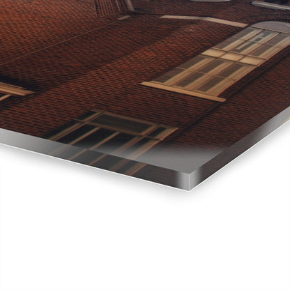 U R There Photography Brown City Methodist Church Rustic Farmhouse Acrylic Wall Print