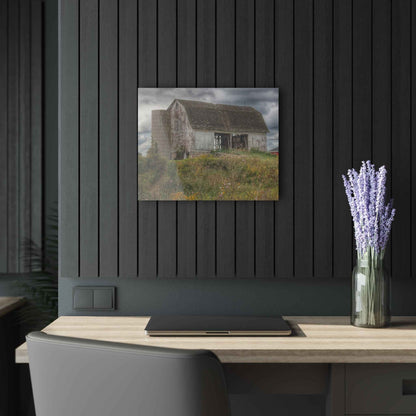 U R There Photography Castle Road White Rustic Farmhouse Acrylic Wall Print