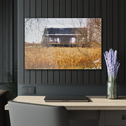 Barn Boutique Modern Farmhouse Acrylic Wall Print| North Oxford Road Grey III