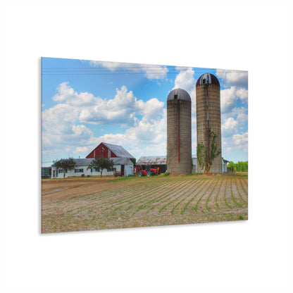 U R There Photography Marlette Road Farm III Rustic Farmhouse Acrylic Wall Print